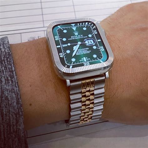 rolex type apple watch band|apple watch ultra rolex band.